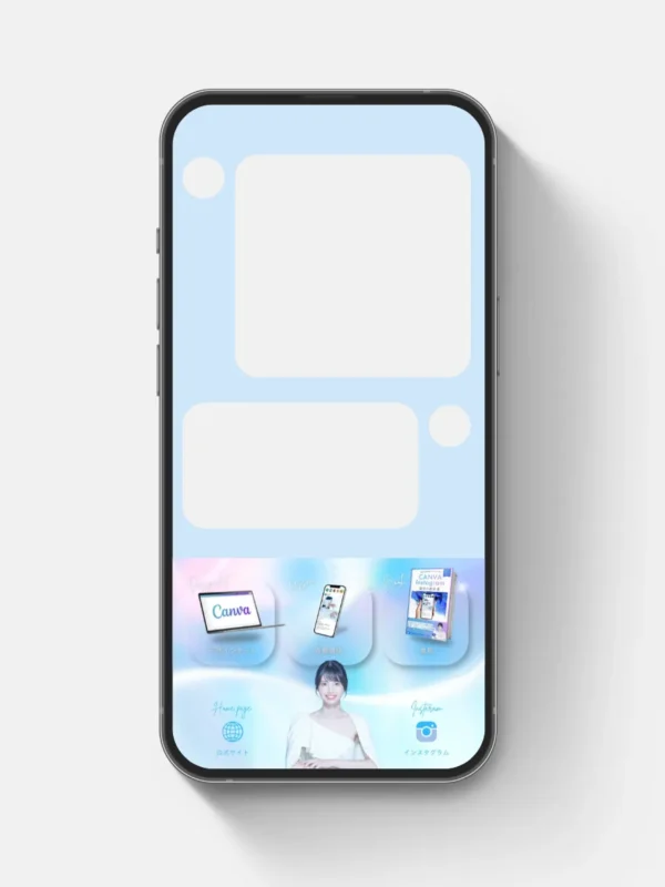 かほり様のLINE公式用リッチメニューを制作させていただきました