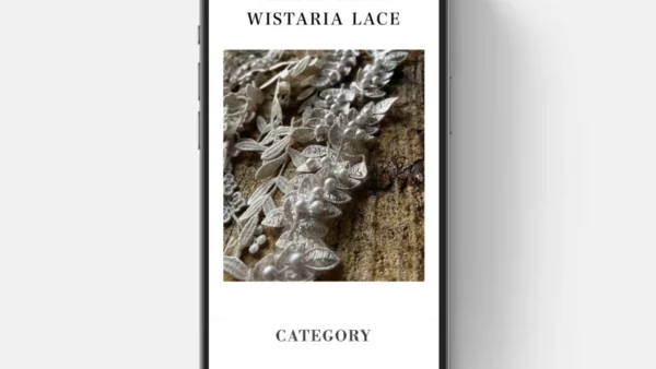 WISTARIA LACE様のECサイト（BASE）をリニューアル制作させていただきました